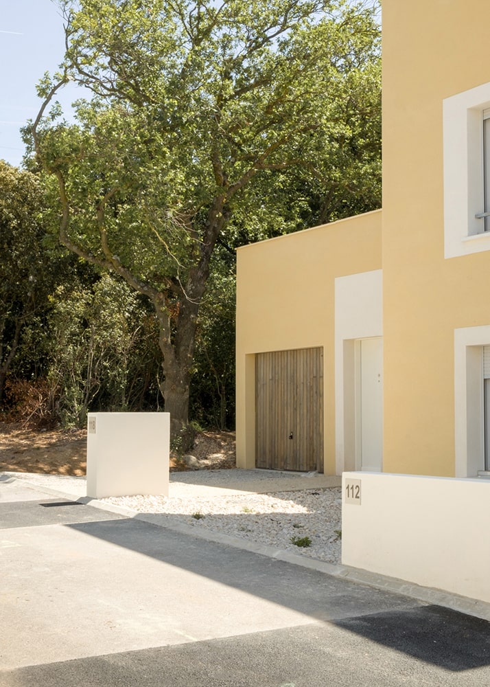 Logements individuels à Bédarrides par Atelier Initial